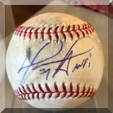 C62. David Ortiz autographed baseball.